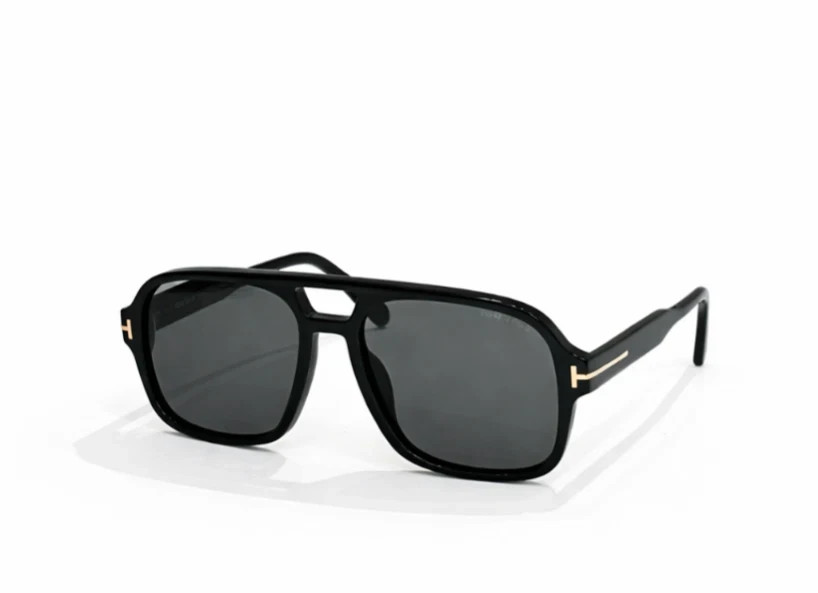 Tom Ford Falconer Sunglasses TF884 Black/Gray 60-18-140mm With Case New