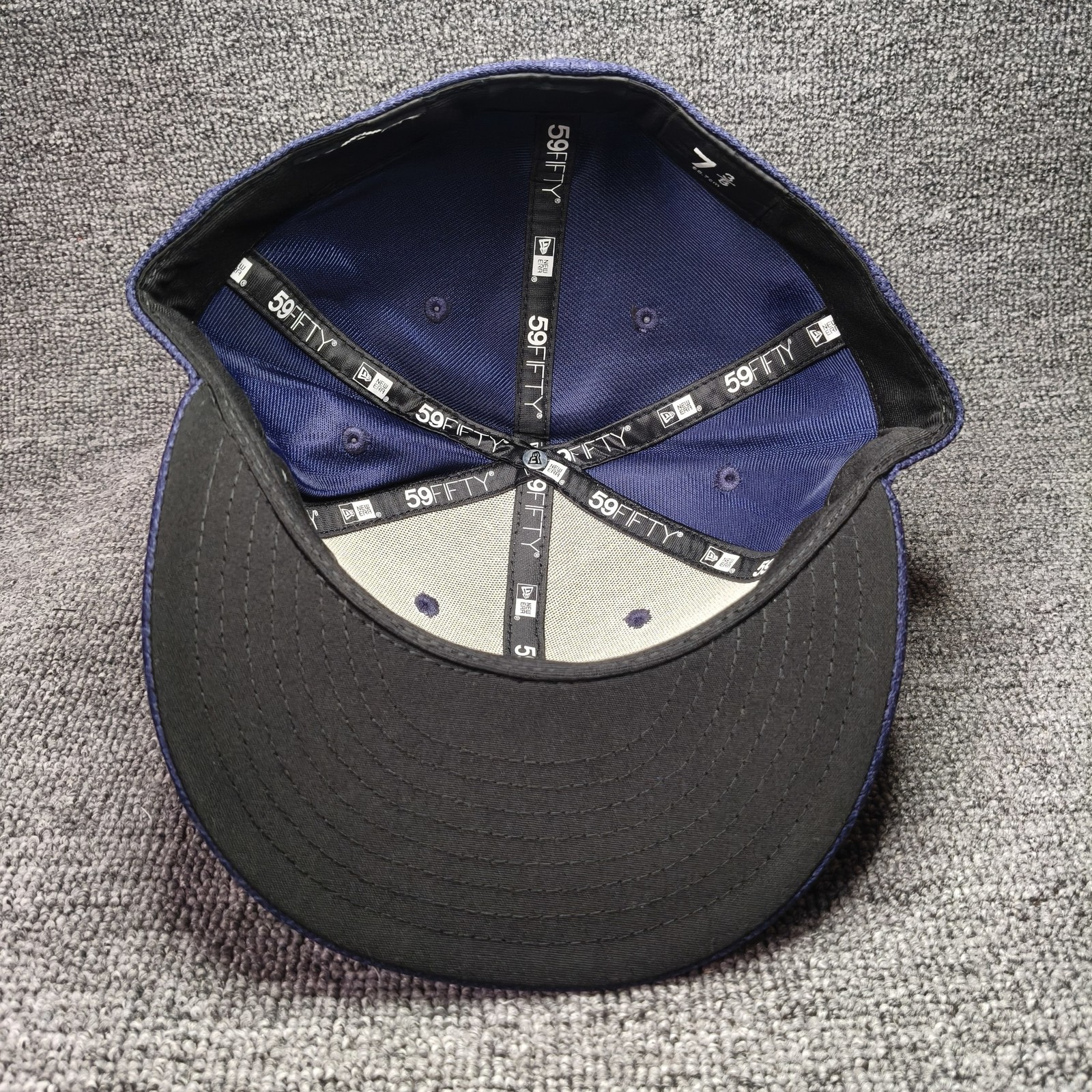 New Era Clearwater Threshers 59FIFTY Fitted Navy Hat 7 3 8