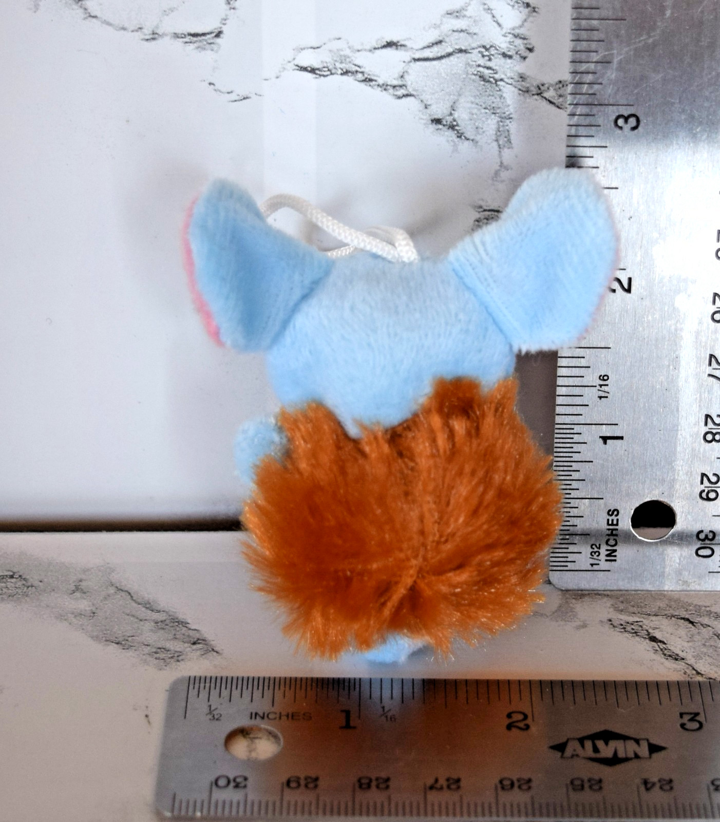 Cute Mini Mouse Plush Keychain – 3.5 Inches Tall, Pre-Owned