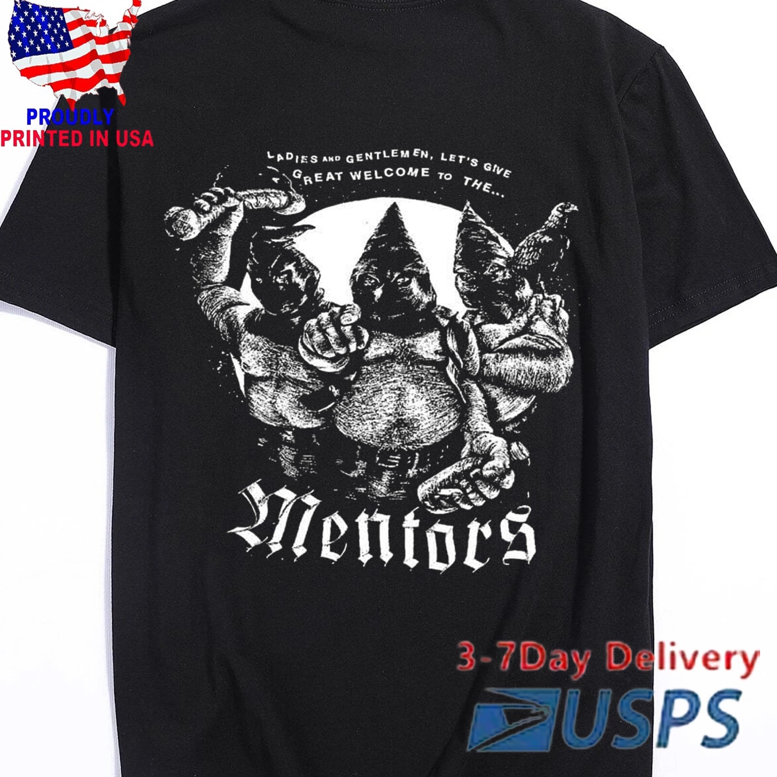 Hot The Mentors Band shirt Men Men S-5XL Tee QN1034