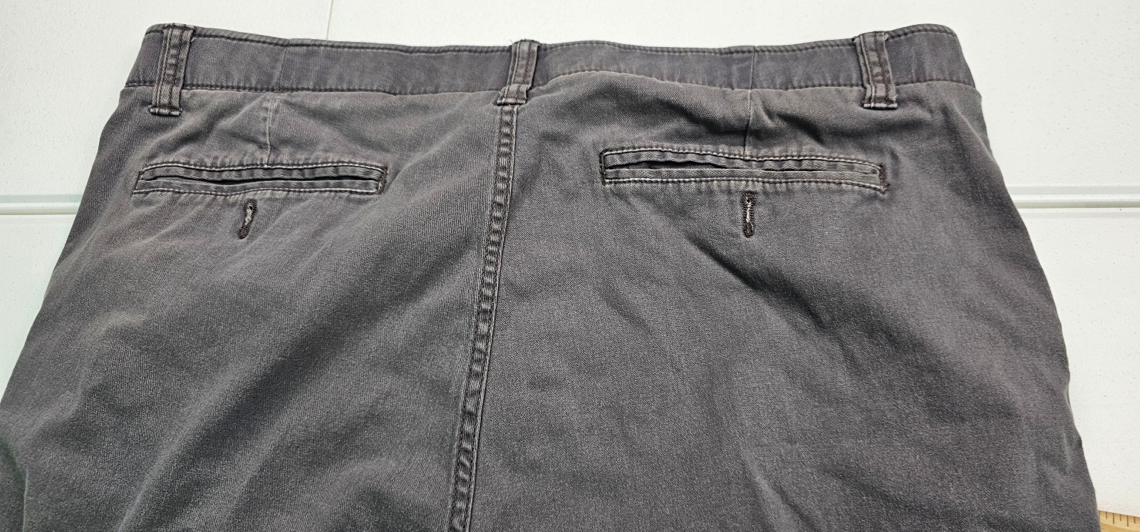 Iron Co Mens Shorts 38 Grey Flex Waistband Comfort Stretch Flat Front 1435250S