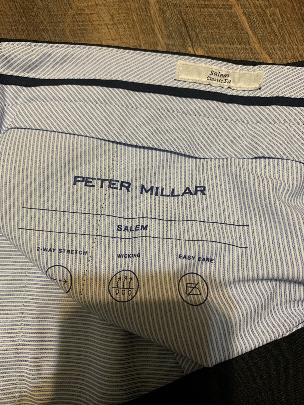 NEW Peter Millar Mens Salem Performance Shorts 38 X 9 Classic Fit Crown Sport