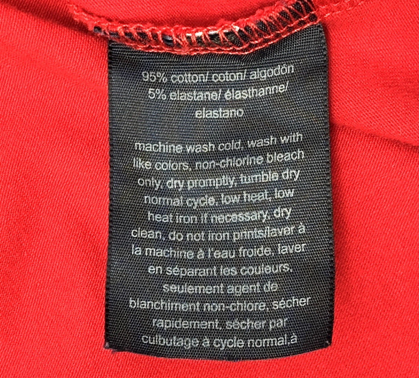 Tommy Hilfiger Women’s Size XL Red Cotton Blend Pullover S/S T-Shirt Heart Logo