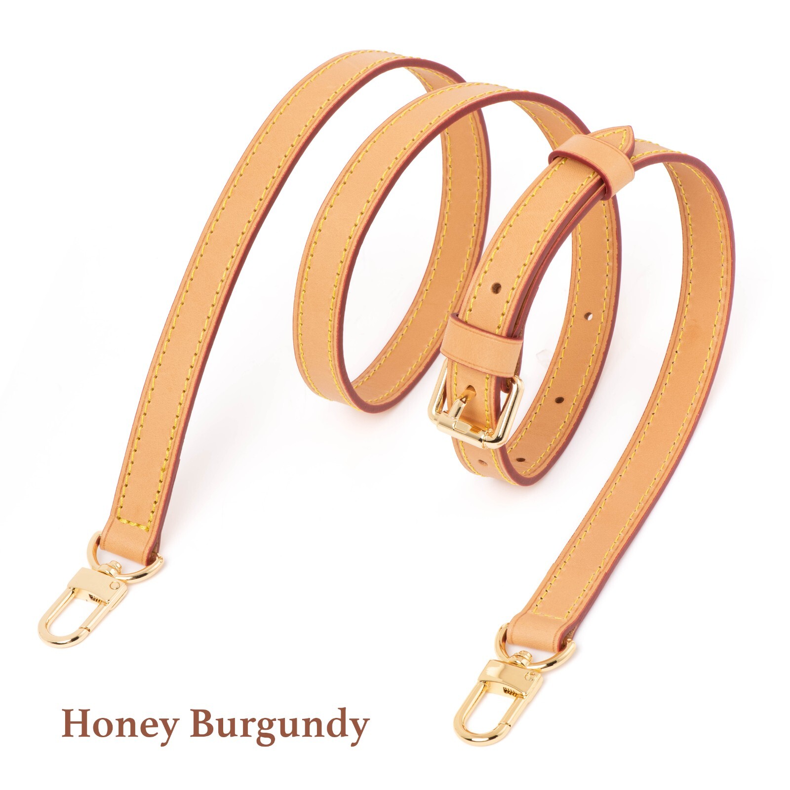 3/4″ 18mm Adjustable Vachetta Crossbody Leather Strap for handbags bags speedy