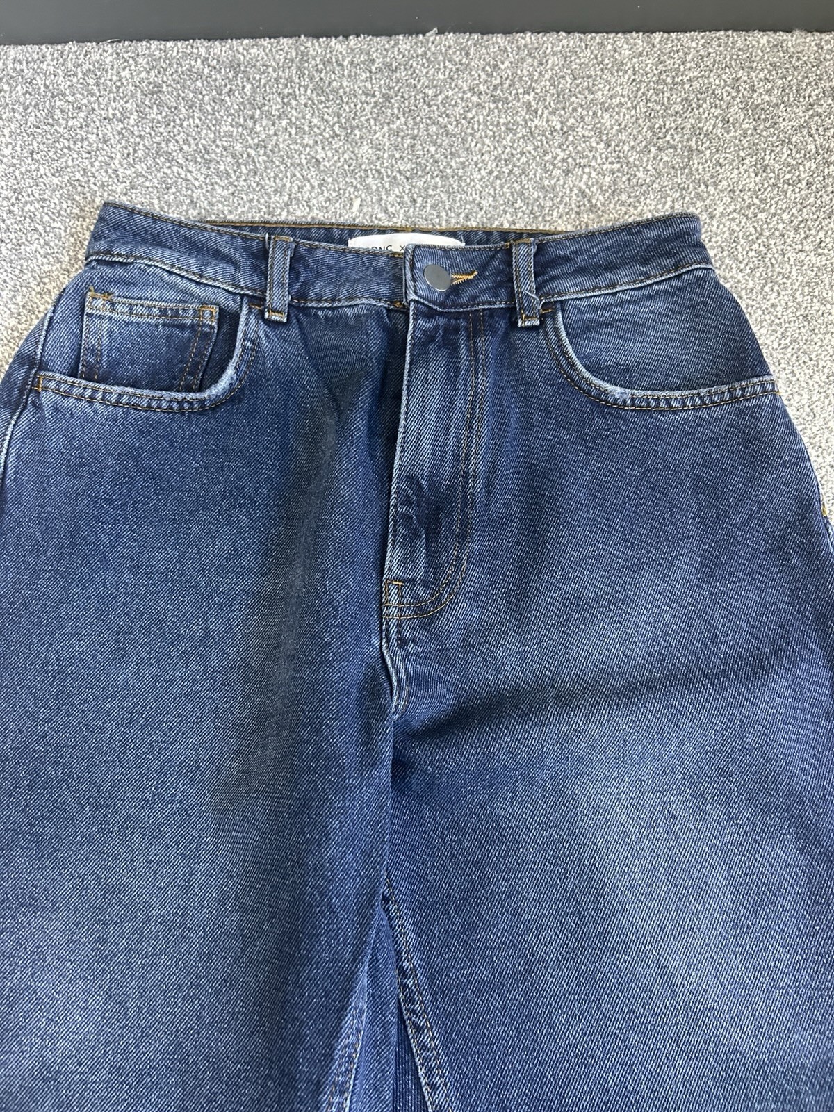 RGNC x Nu-In Womens High Rise Tapered Mom Jeans – W28 L30