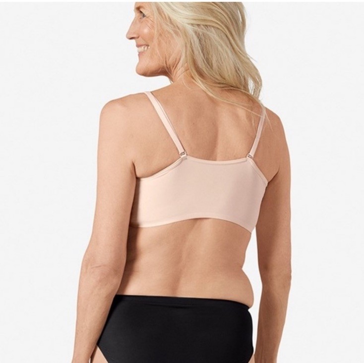 NEW Ruby Ribbon Second Skin Size 32 Nude Pale Retired Demi Demiette Bralette