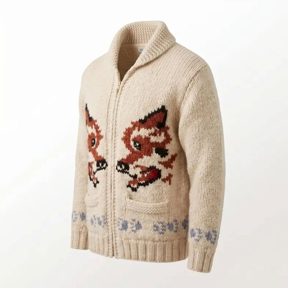 Project Inspired Hail Mary Ryan Dr. Ryland Grace Cardigan Fox Wolf Sweater