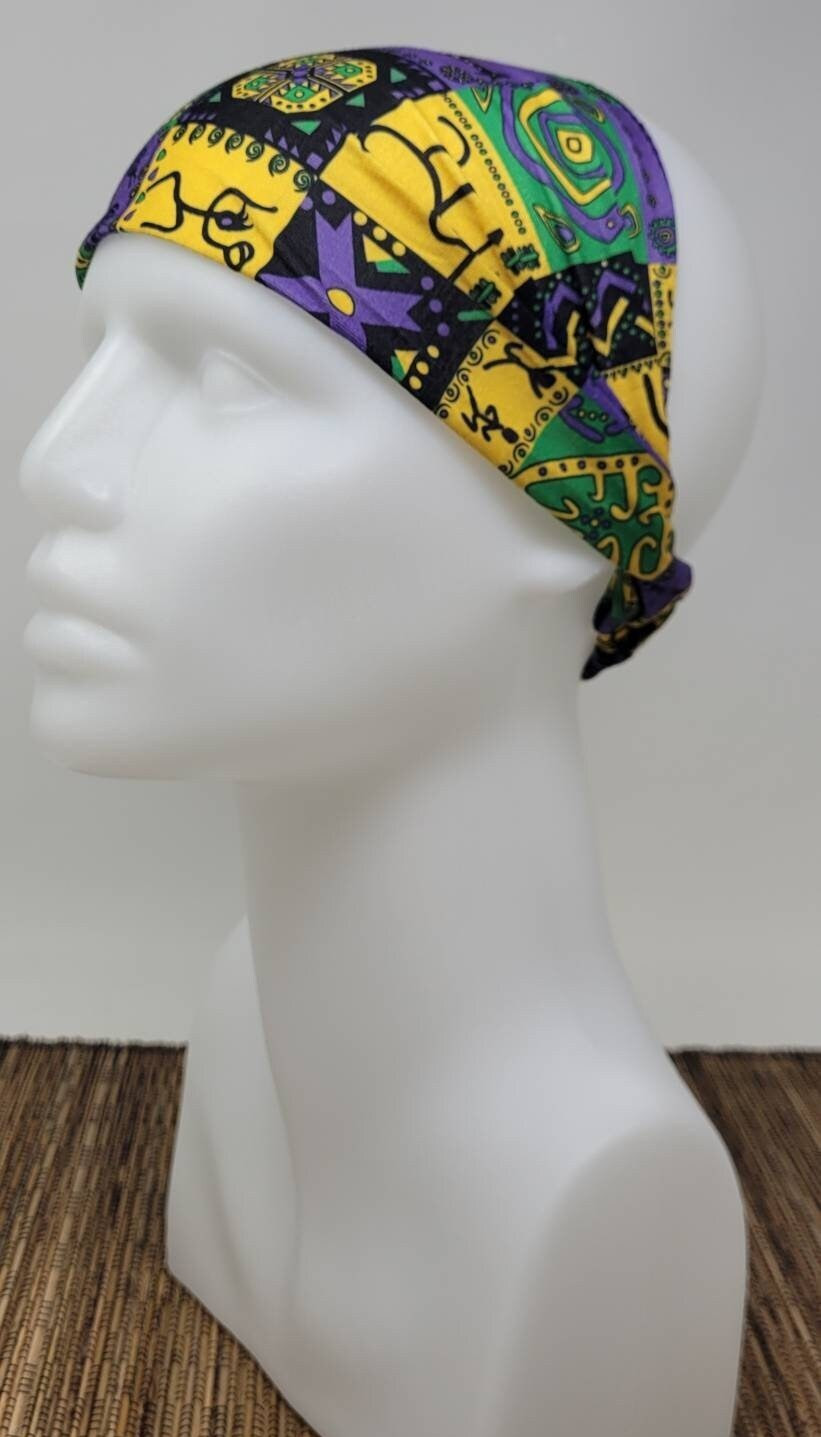 African Headband African Head Wrap for Women Elastic Headband Elastic Head Wraps