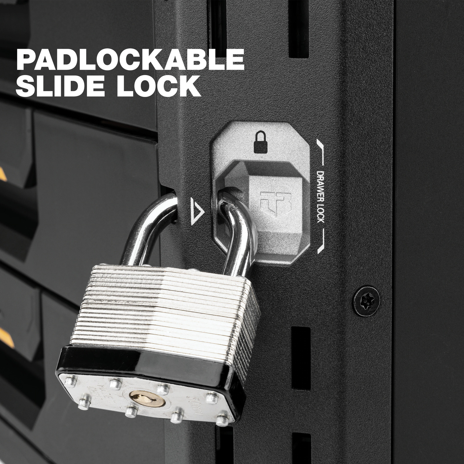 TOUGHBUILT STACKTECH 20.98-in W x 15.55-in H x 15.98-in D BLACK Plastic/Me|26001