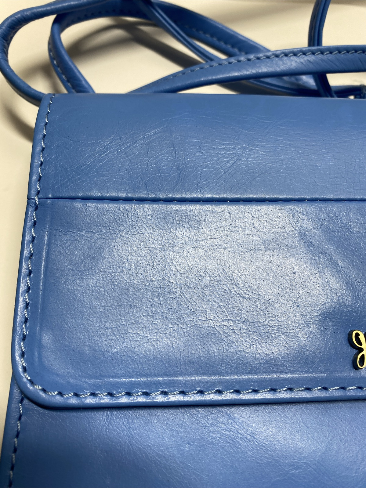 HOBO Jill Wallet Women’s Crossbody Bag Purse in Tranquil Blue