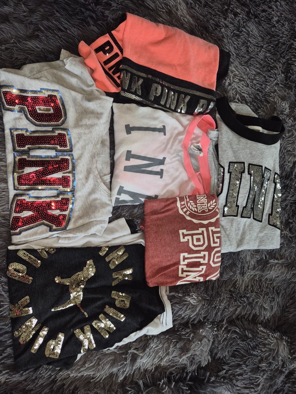 vs pink bling tops bundle y2k