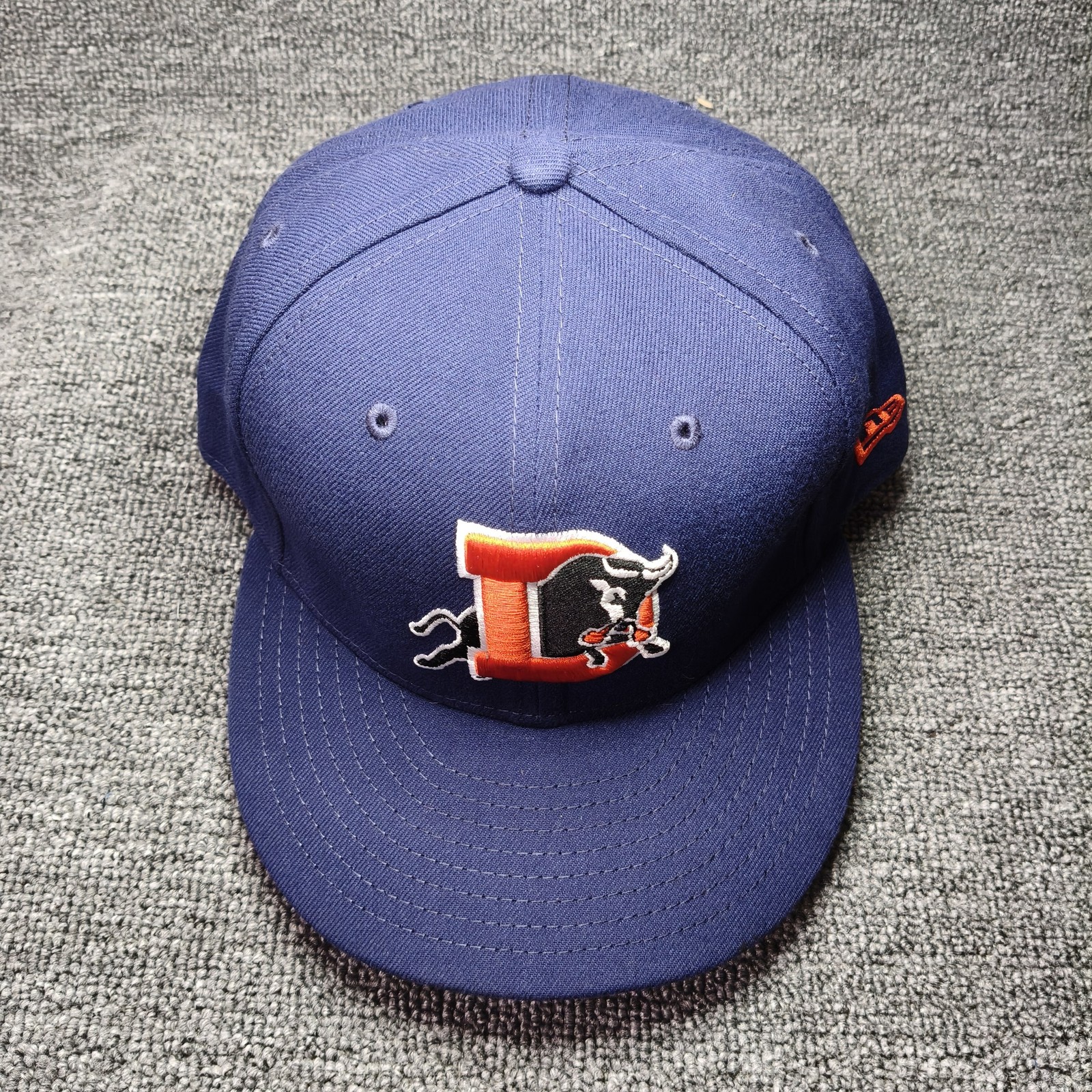 New Era Durham Bulls 59FIFTY Fitted Navy 7 1 4 MiLB Hat