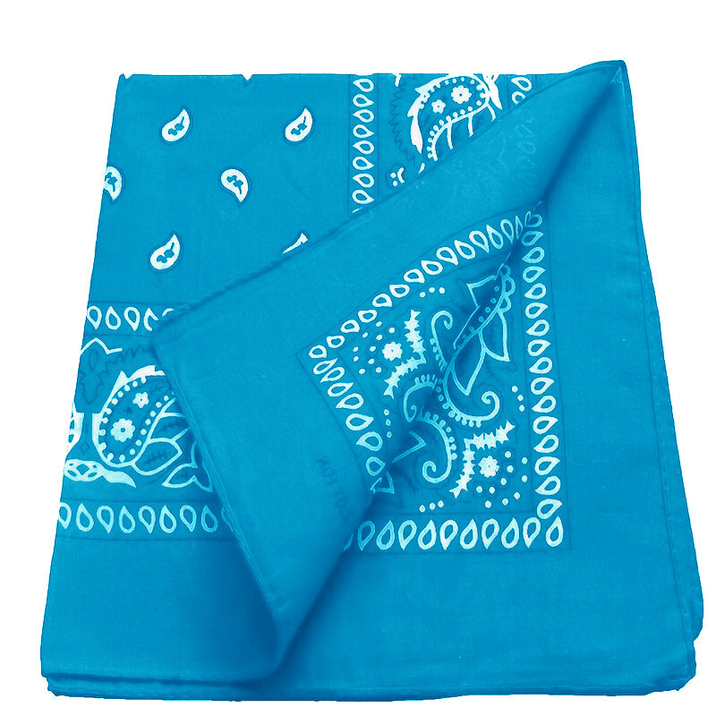 3-Pack Bandana 100% Cotton Paisley Print Double-Sided Scarf Head Neck Face Mask