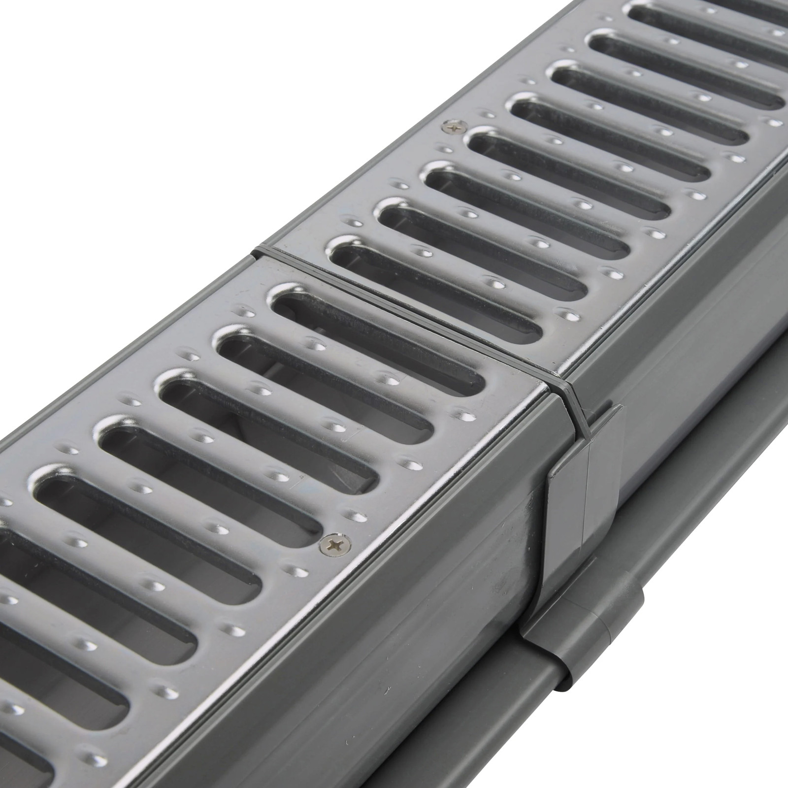 NDS Spee-D Channel Drain Assembly, 4-3/4-in wide X 10-ft long with Channel|22460