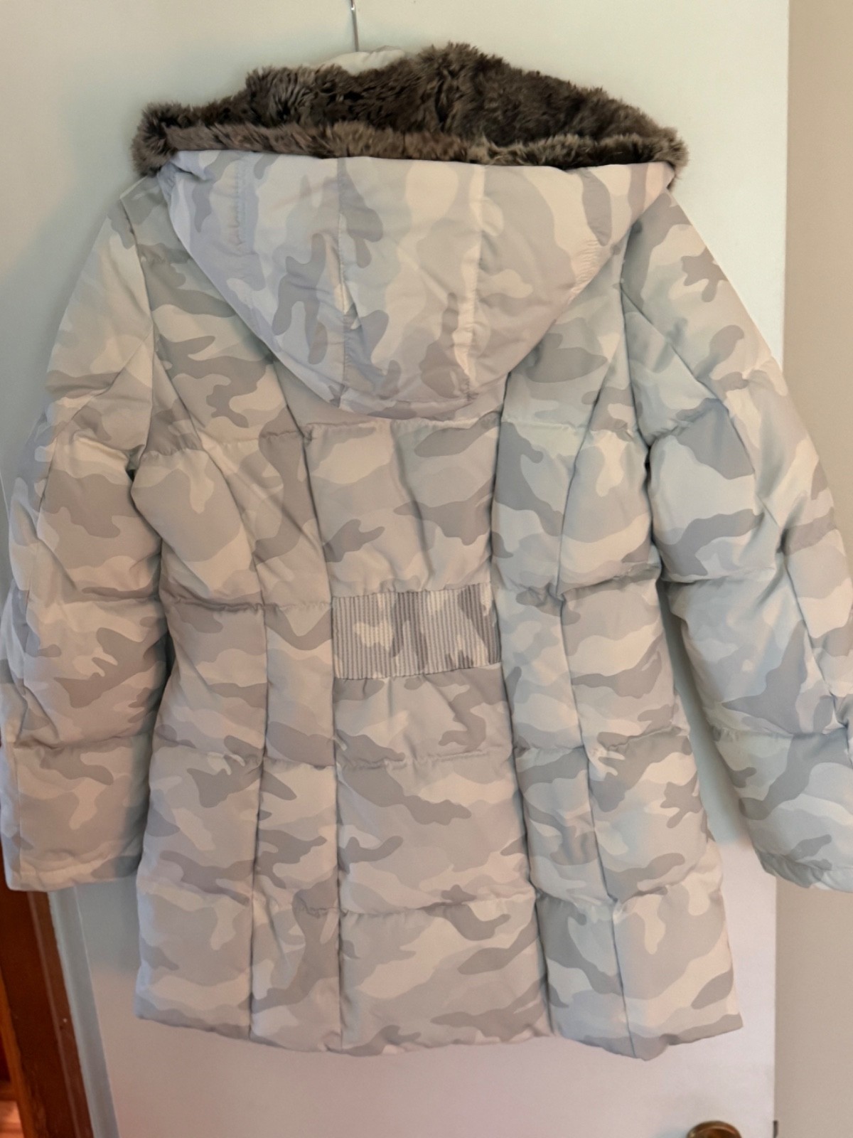 nautica white winter coat