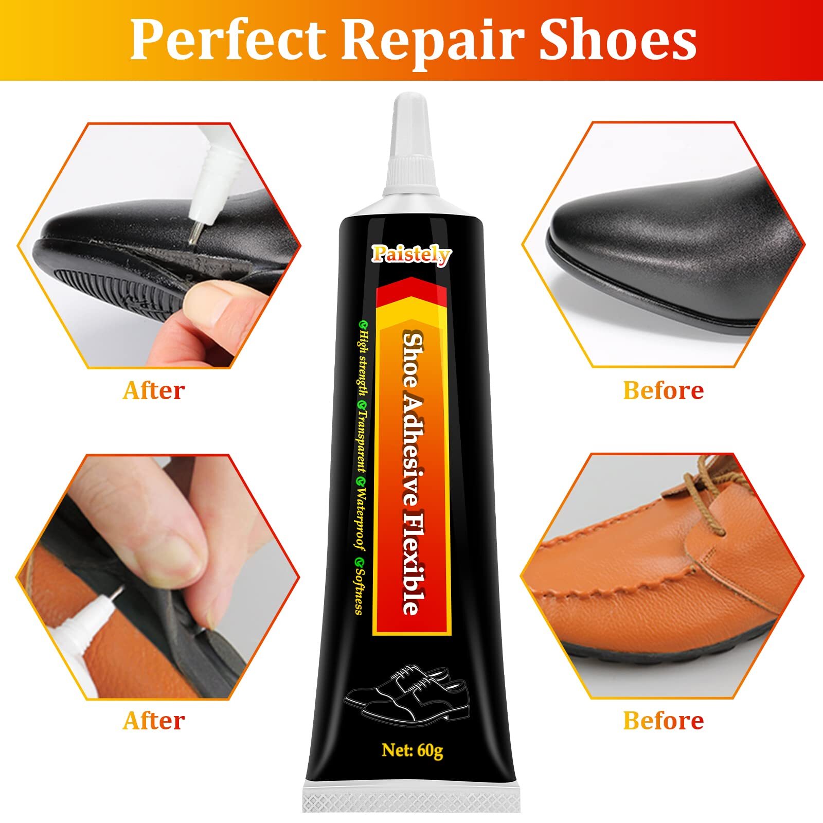 Shoe Glue Sole Repair Transparent Shoe Glue Repair Adhesive Shoe Repair Glue …