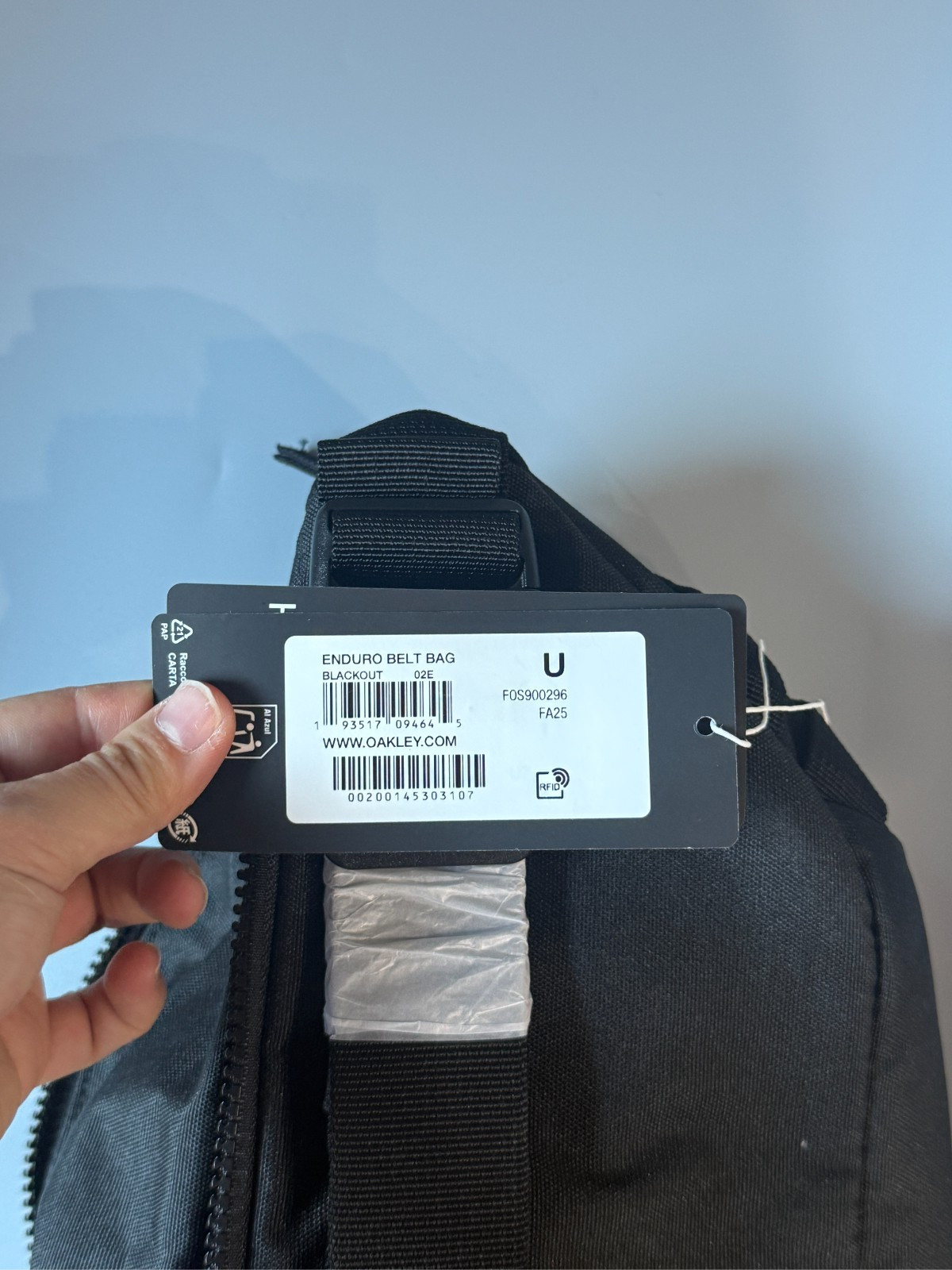 Oakley Enduro Belt Bag 4.5L Casual Sports Bag Travel Waist Pack NWT FOS90029602E
