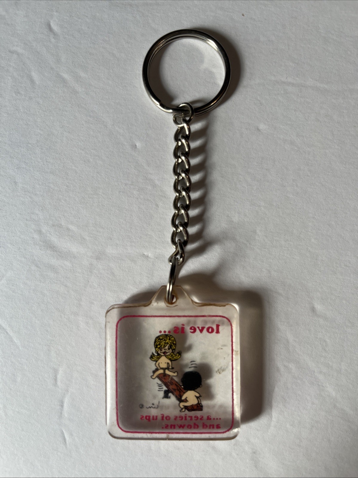 Love Is… Keychain