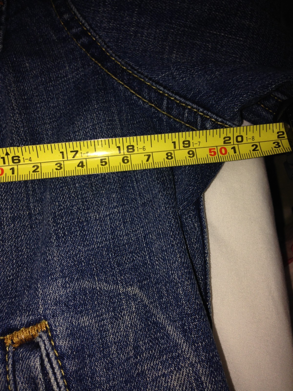 Vintage Polo Ralph Lauren Jeans Co Blue Denim Jacket (Size L)