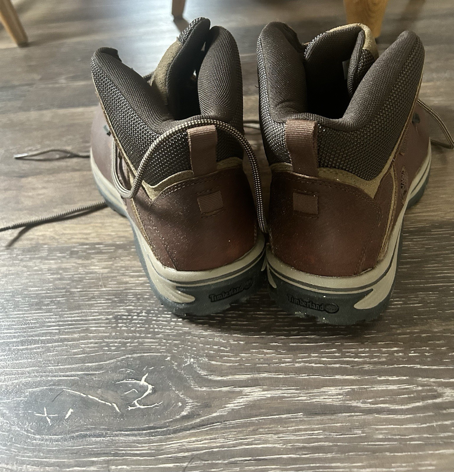 Timberland White Ledge Waterproof Mid Hiker Boot MD Brown Full Grain
