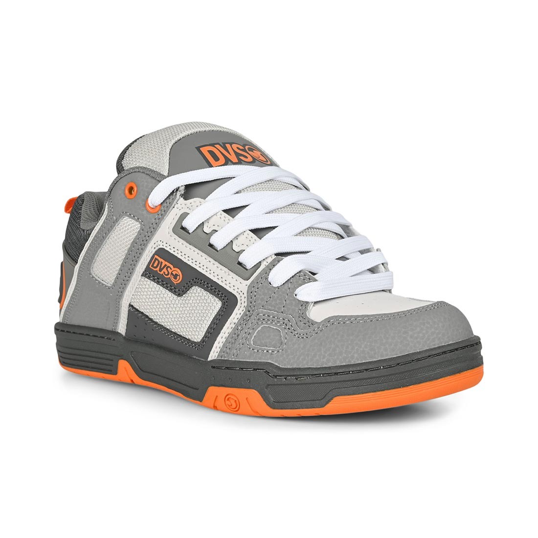 DVS Comanche Skate Shoes – Charcoal/Grey/Orange