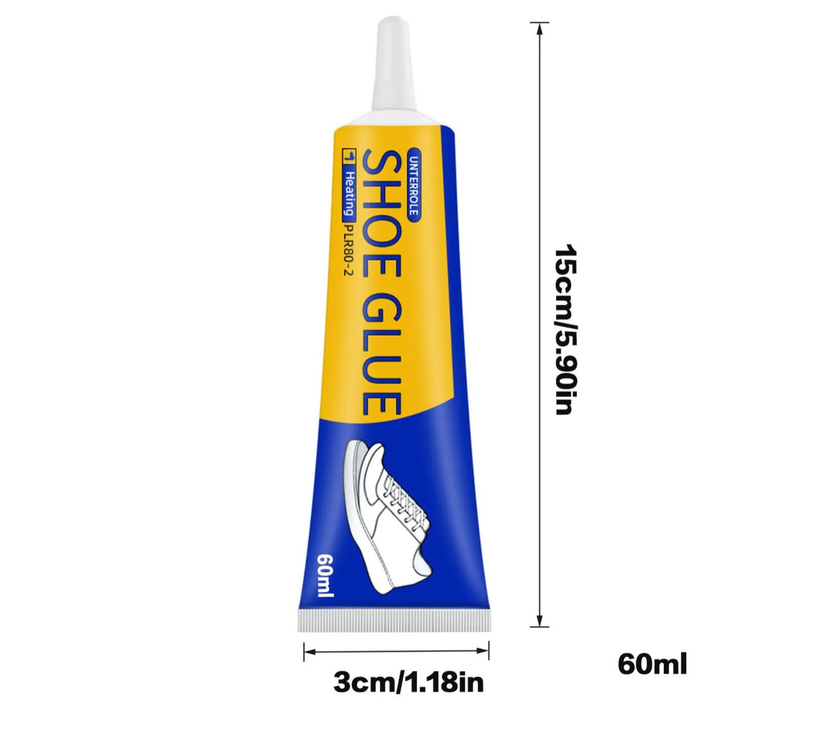 Super Strong Shoe Glue 60ml Waterproof Repair Adhesive for Sneakers Leather