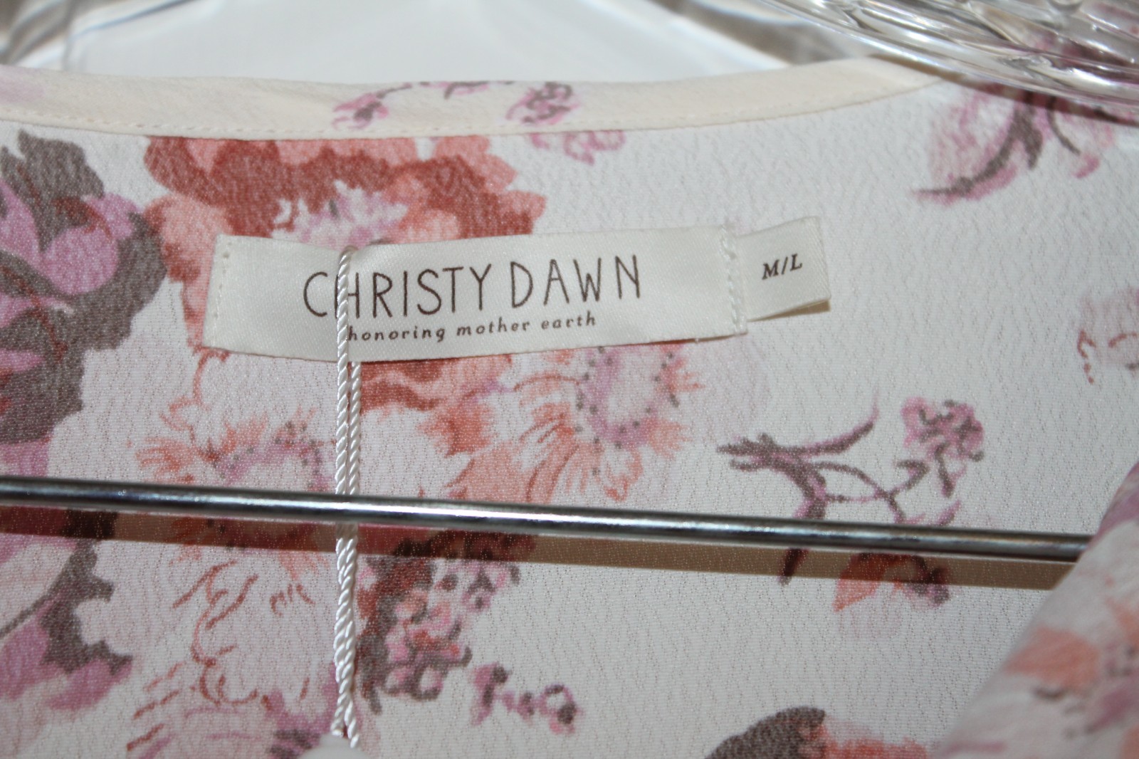 Christy Dawn Sophie Top NWT Cropped Floral Romantic Prairie Cottagecore Boho M/L