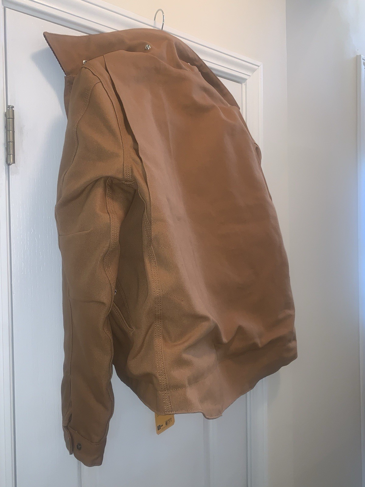 CARHARTT Iconic J01 Duck Detroit Jacket Carhartt Brown Regular – Small