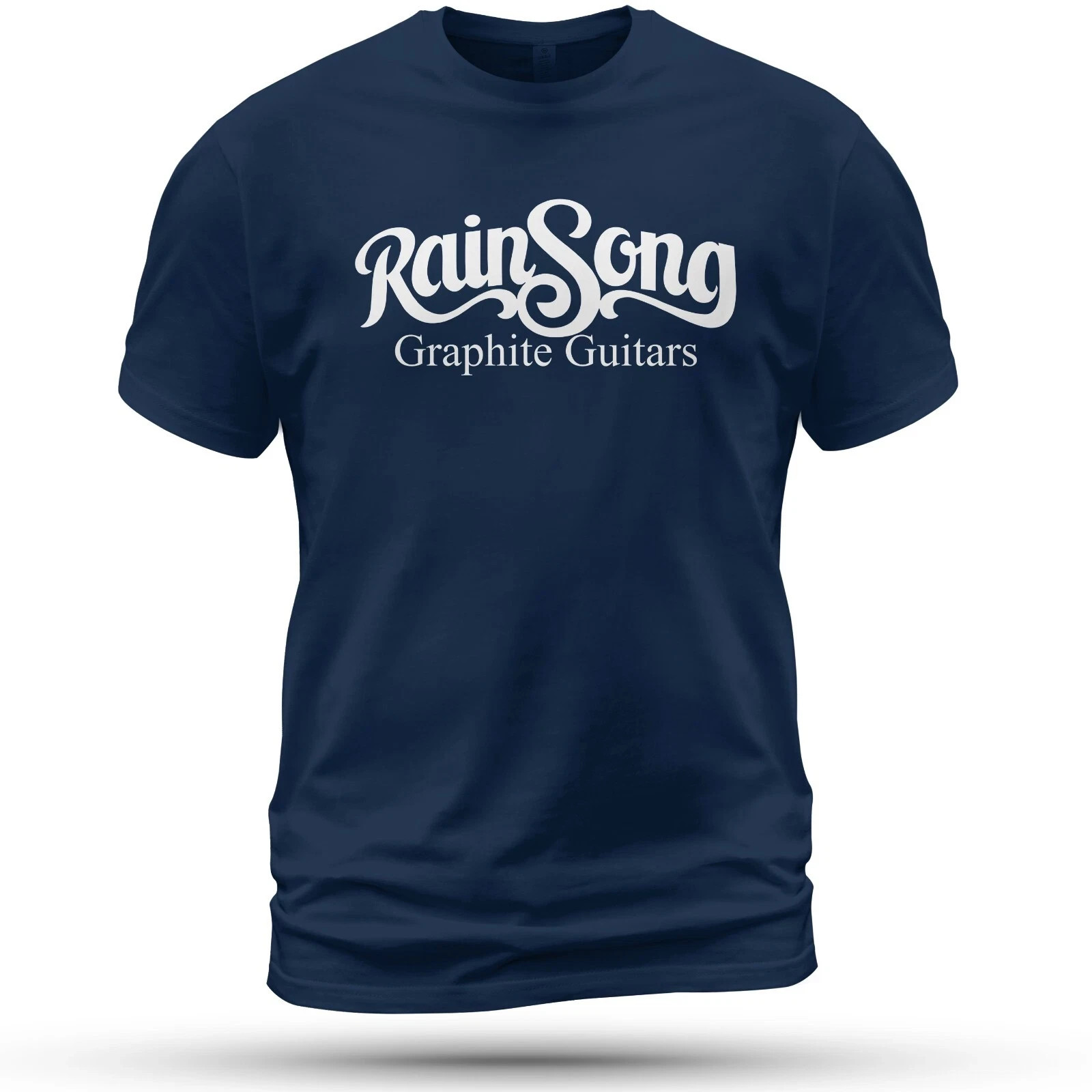 NEW RainSong Guitars Logo T-Shirt Cotton Size S-5XL