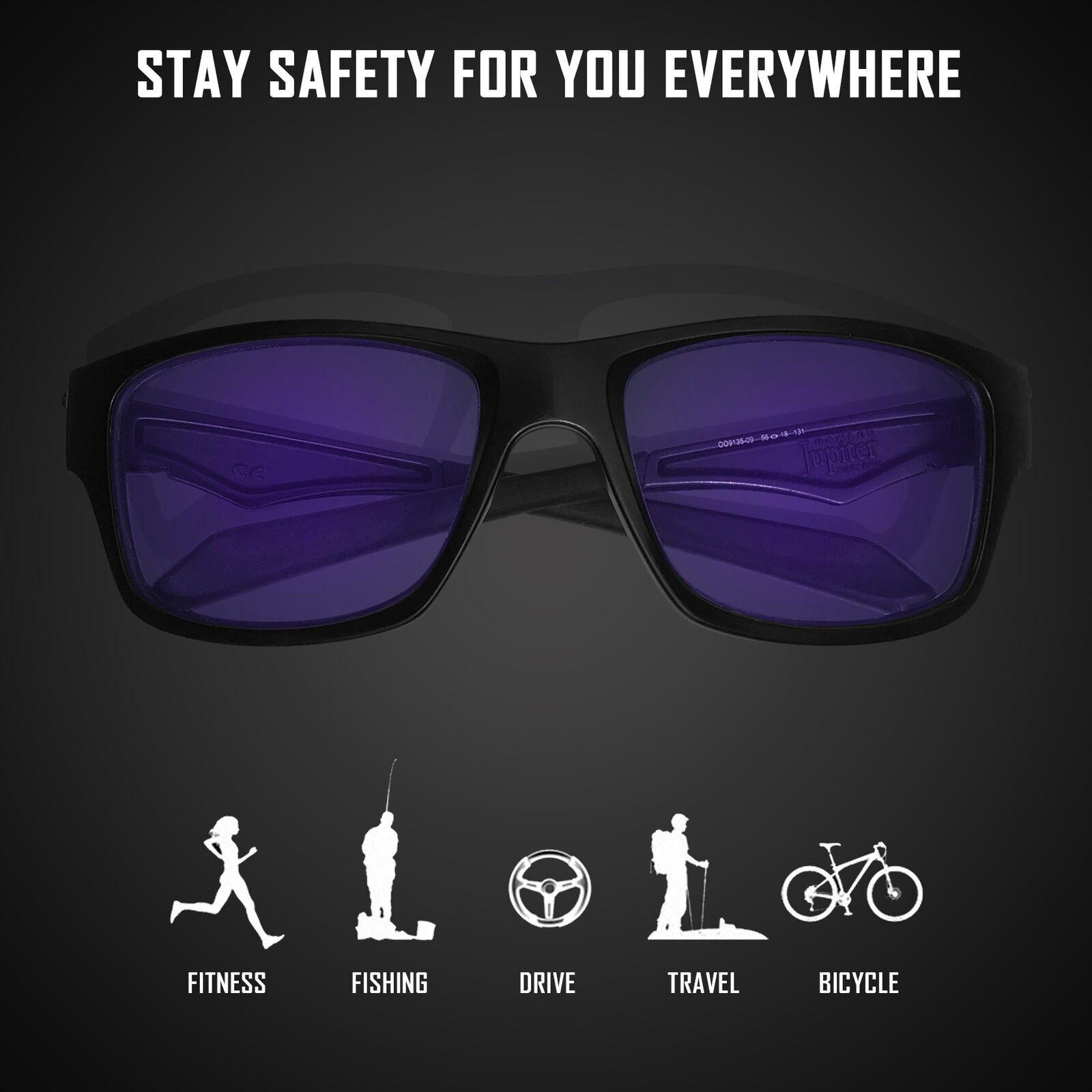 Anti Scratch Polarized Replacement Lenses for-Oakley Turbine Rotor OO9307 Opt