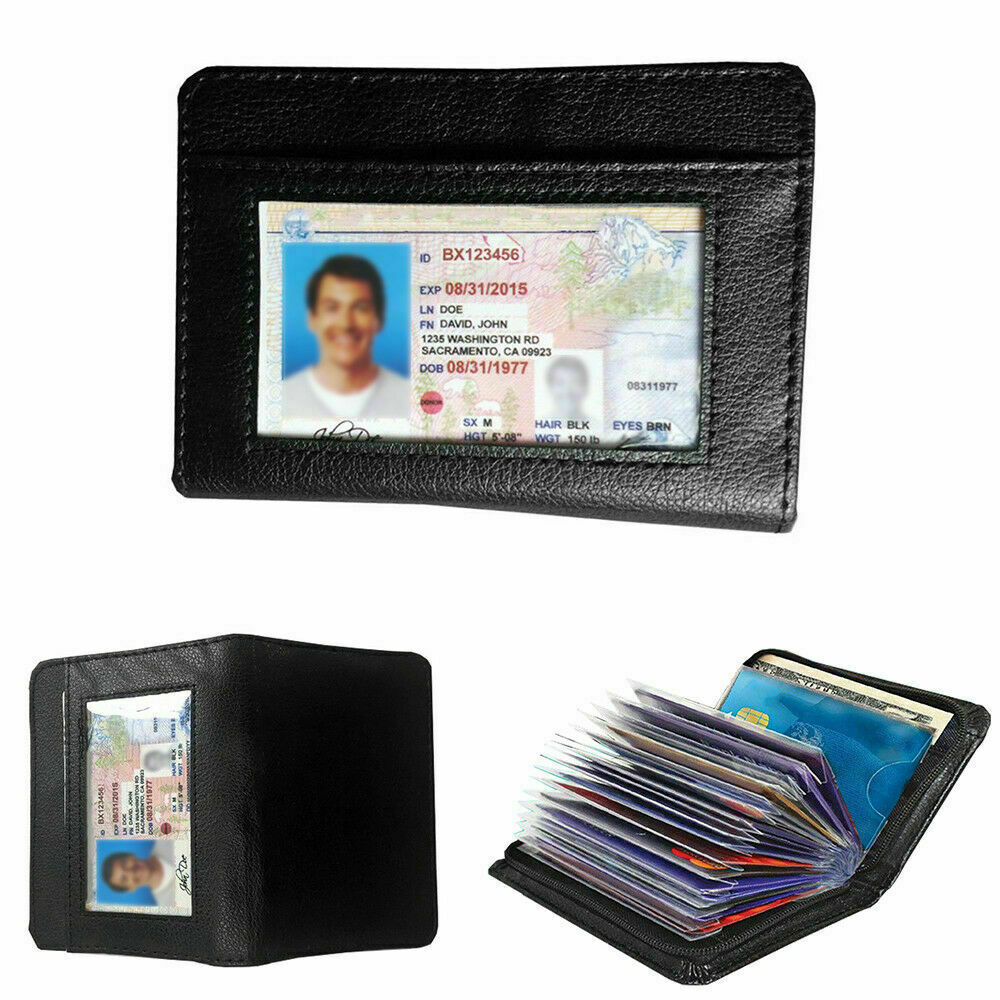 Lock Wallet Secure Men Women RFID Blocking Money Credit Card Holder Wallets