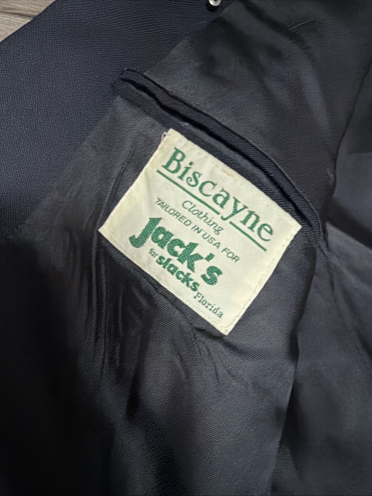 Mens Navy Blue Suit Coat Commodore Pins – Byc, Sbc, Yacht Clubs Biscayne Bt31