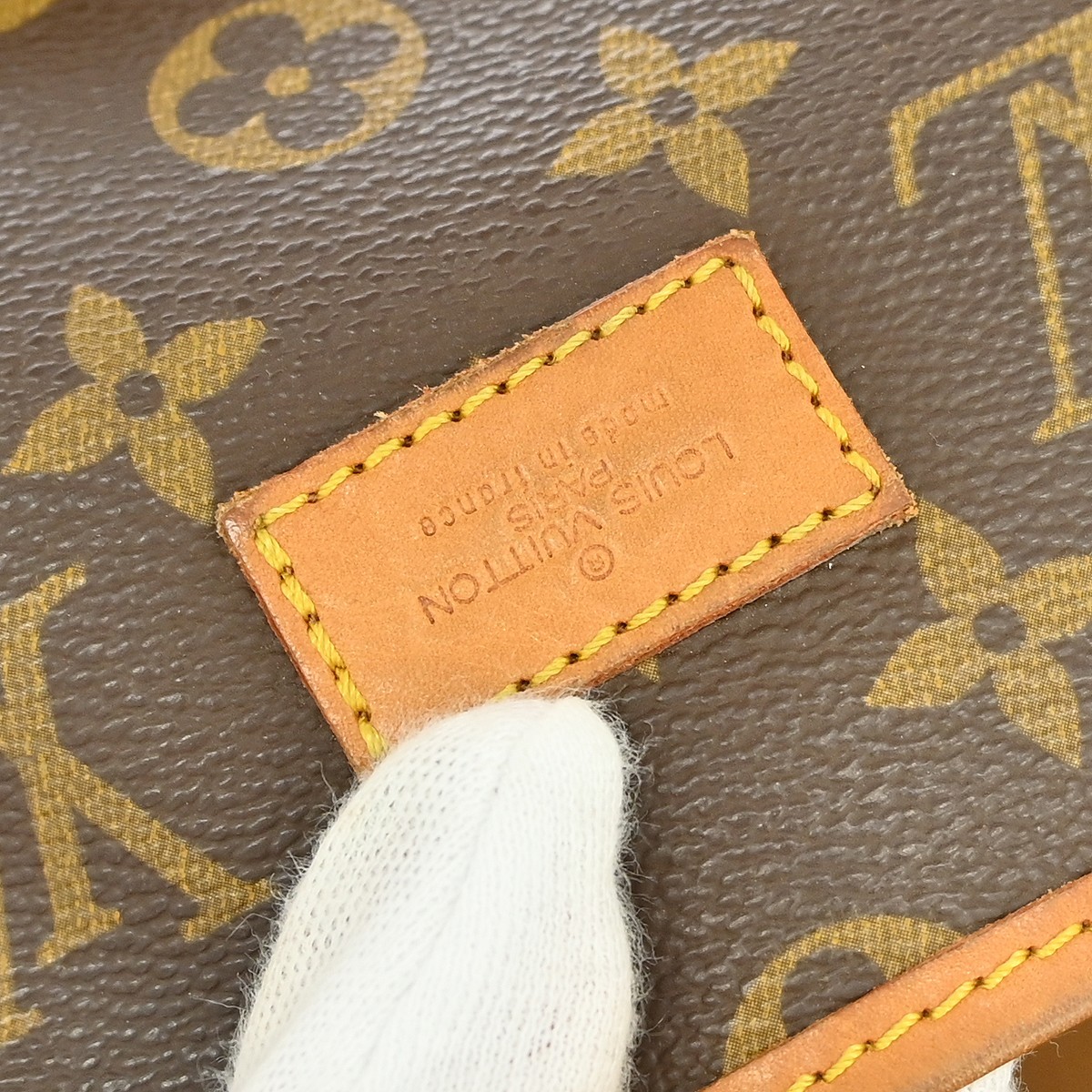 Best06 LOUIS VUITTON SAUMUR 35 SHOULDER BAG MONOGRAM M42254 8905VI RQ01933