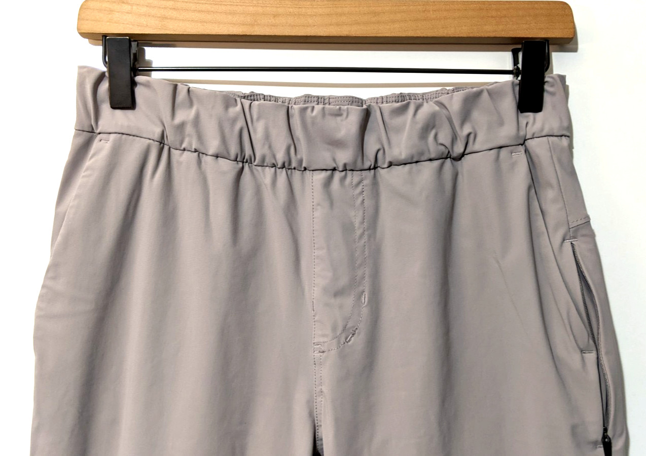 Vuori Women’s Miles Ankle Pants Stretch Waist W/Drawcord Multiple Pockets EUC