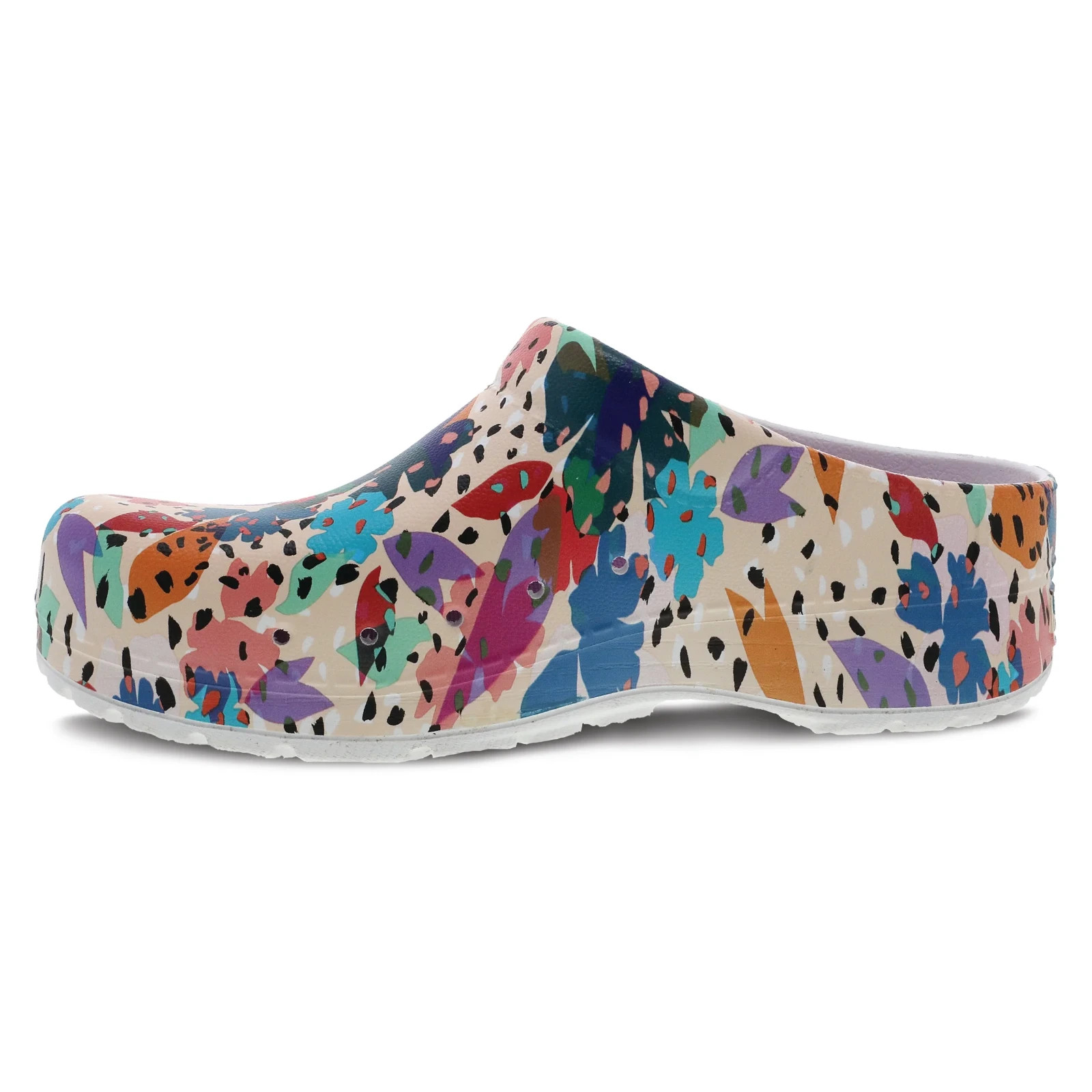 Dansko Kane Women’s Clogs Slide Mule Garden Flower Party