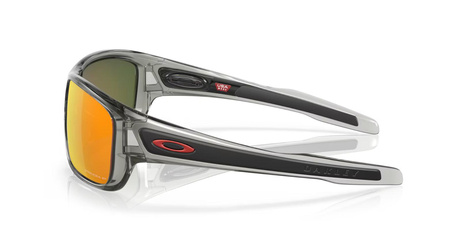 Oakley Turbine POLARIZED Sunglasses OO9263-5763 Grey Ink W/ PRIZM Ruby Lens NEW