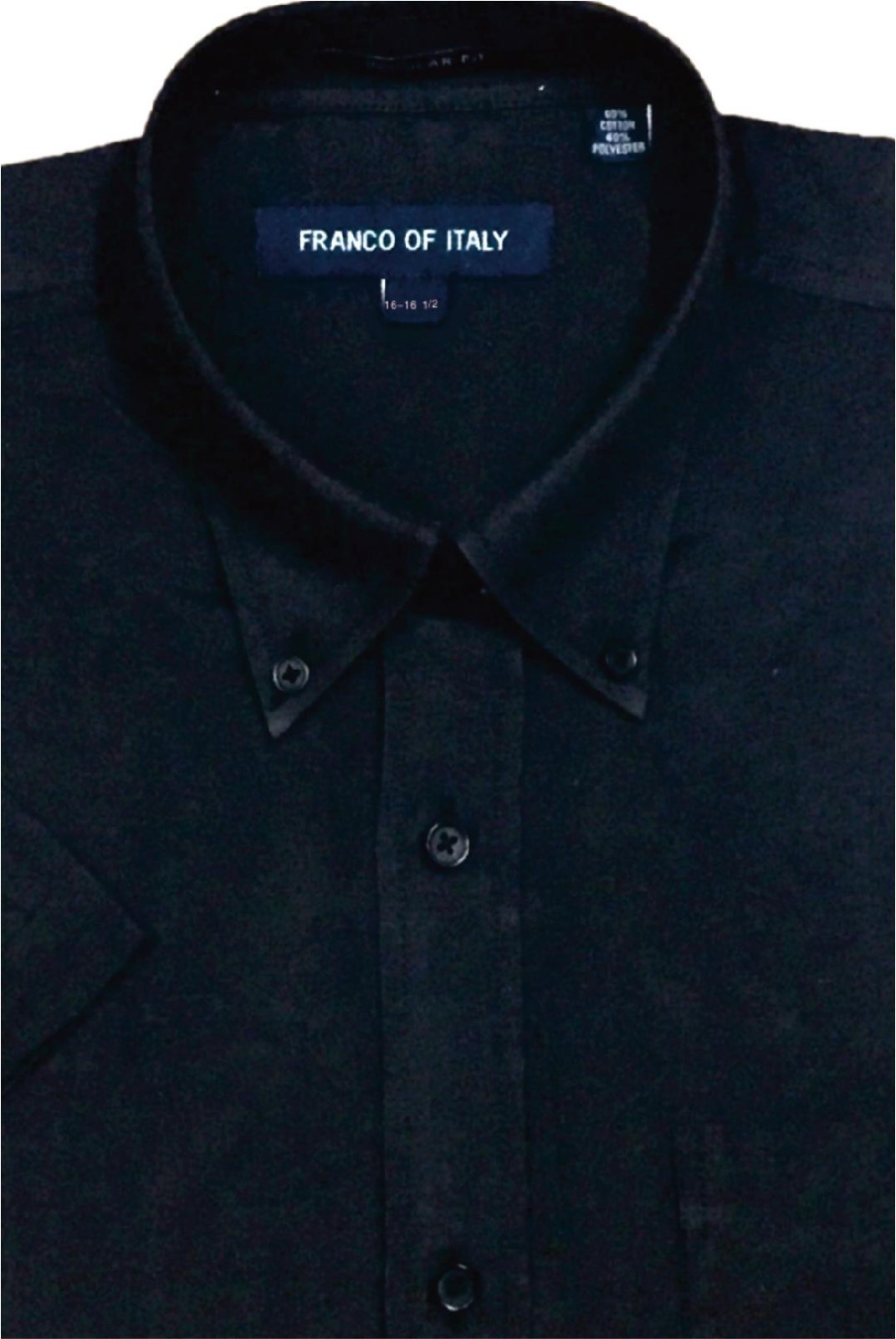 Men’s Short Sleeve Button Down Shirts Cotton Blend Oxford #SG02BS