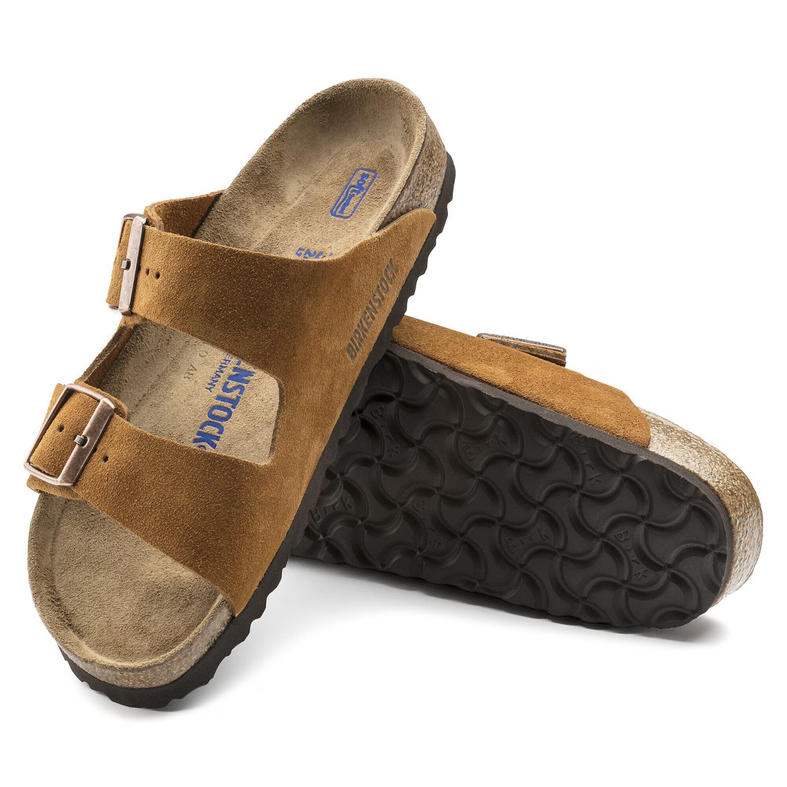 Birkenstock Arizona Soft Footbed Suede Leather Sandals Unisex Shoes Sizes 6–12