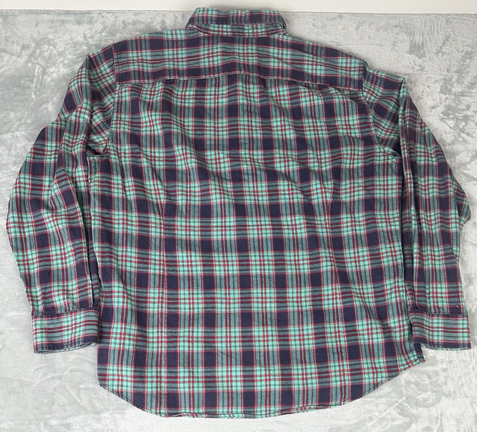 The Normal Brand Shirt Mens XL Long Sleeve Plaid Flannel Button Up Shirt Casual