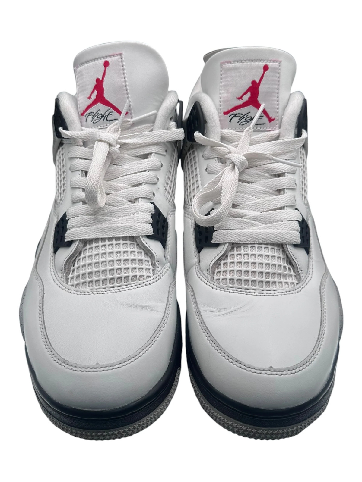 Jordan 4 Retro White Cement (2025) size 12 – Used/Worn
