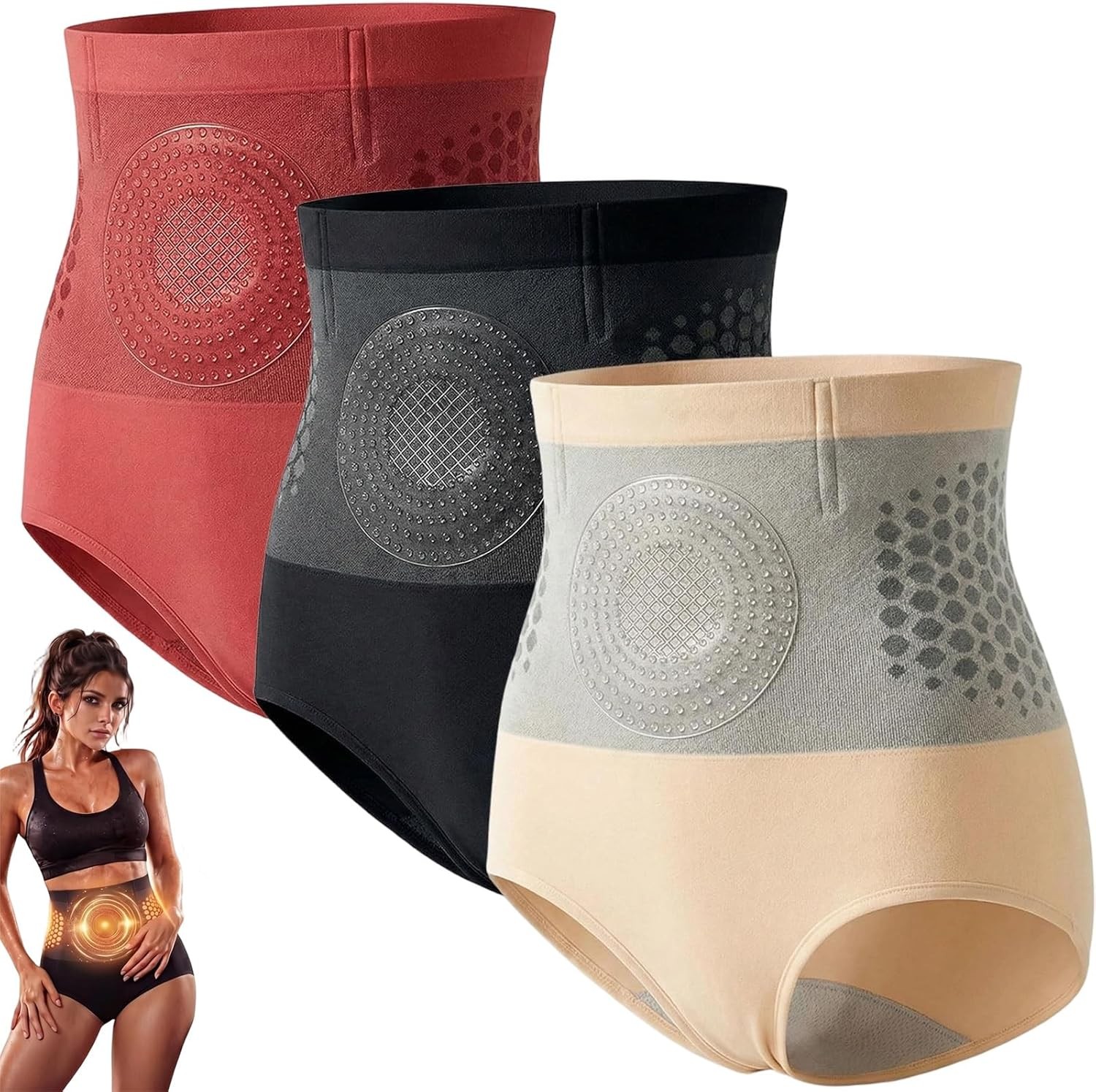 4-in-1 Micro-Particle Sculpting Fat-Burn Shorts