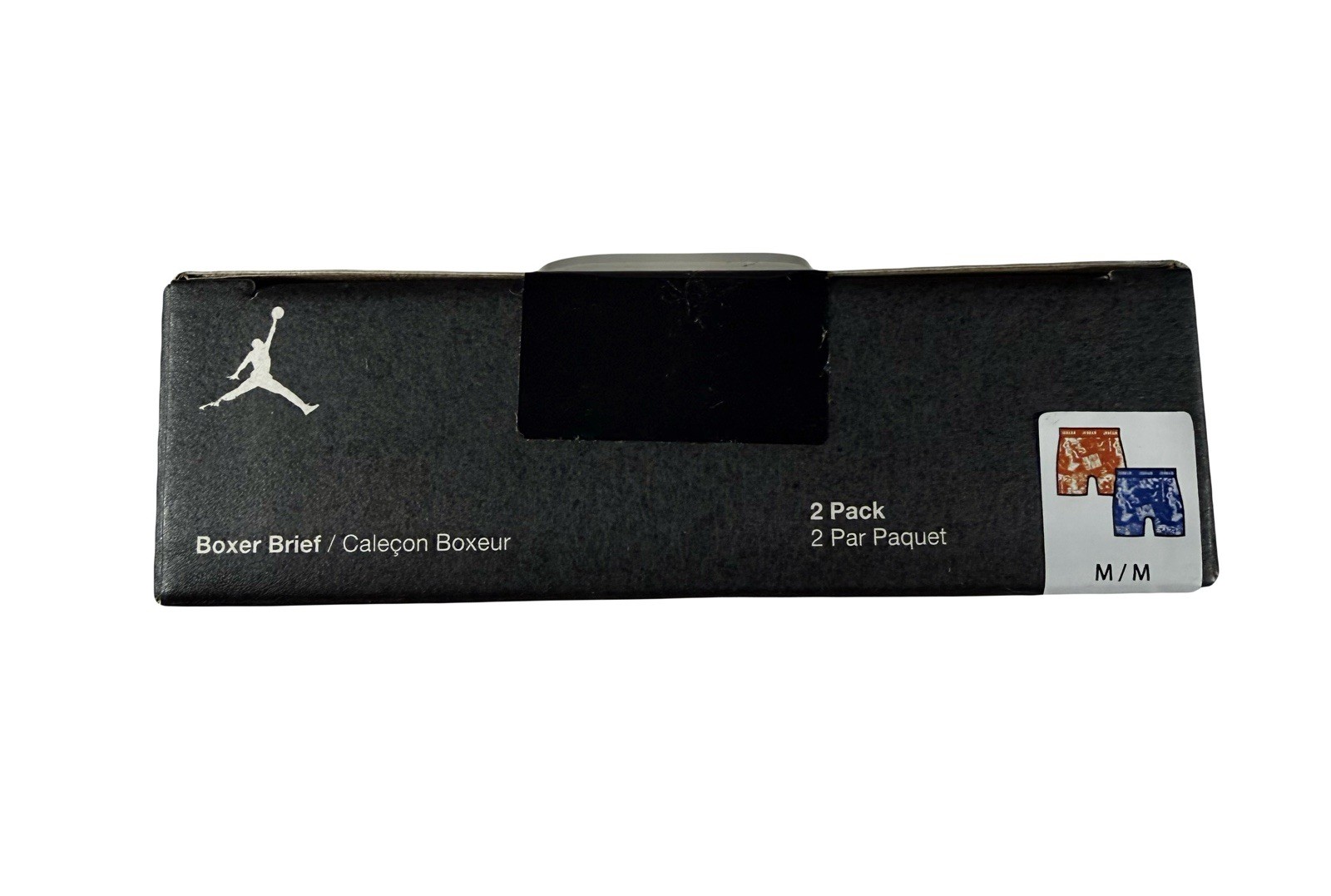 NWT. Jordan. 2 Pack. Flight Microfiber Boxer Brief. Sport Blue. MRSP. $38.00