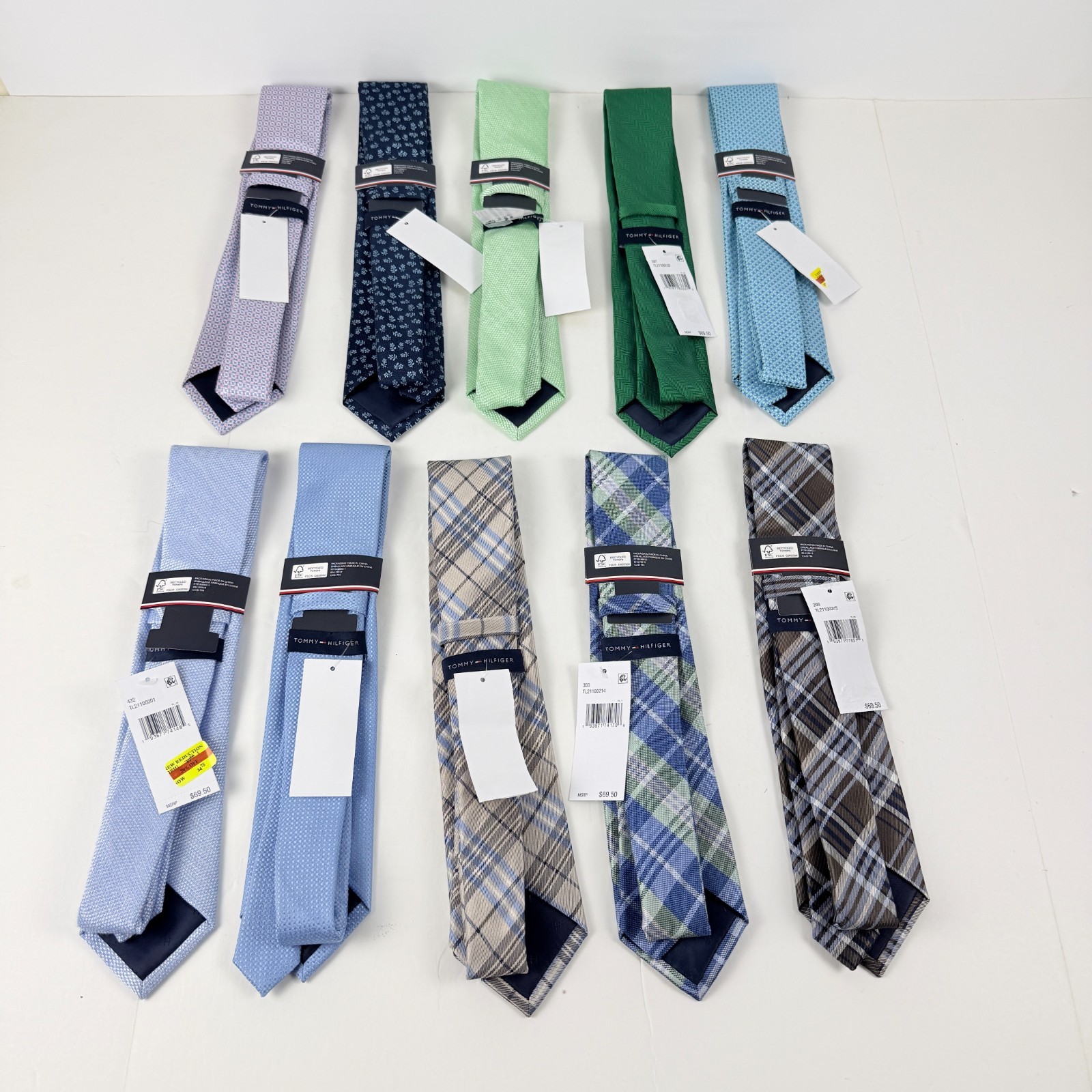 Tommy Hilfiger Mens Premium Ties Assorted Business Wedding Formal New Fast Ship