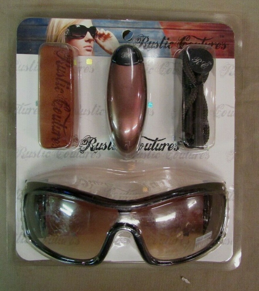 Ladies Sun Shades Sunglasses 100% UV400 Protection Lens Rustic Couture’s GiftSet