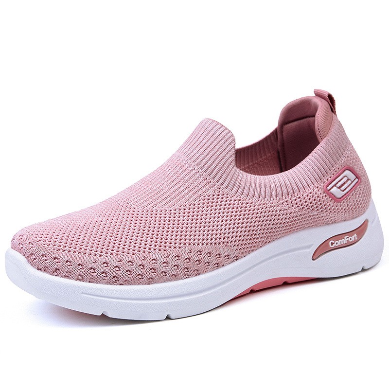 Women Orthopedic Sneakers with Cushion Slip On Walking Gym Comfy Fashion Shoes