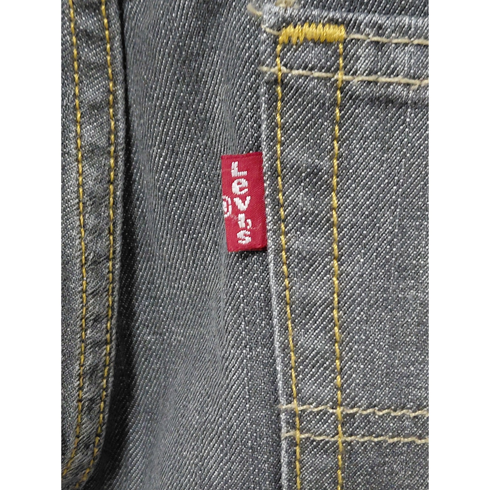 Levi’s Gray Denim Jeans Mid (10-12 in) Classic Men