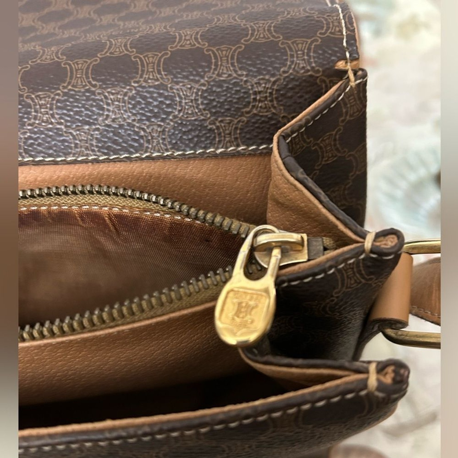 Celine Macadam Shoulder Bag