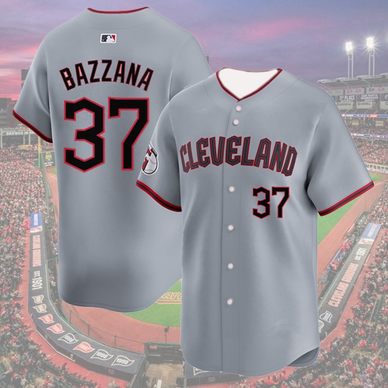 HOT! Travis #37 Bazzana Cleveland Team 2026 Name And Number Gift – All Printed