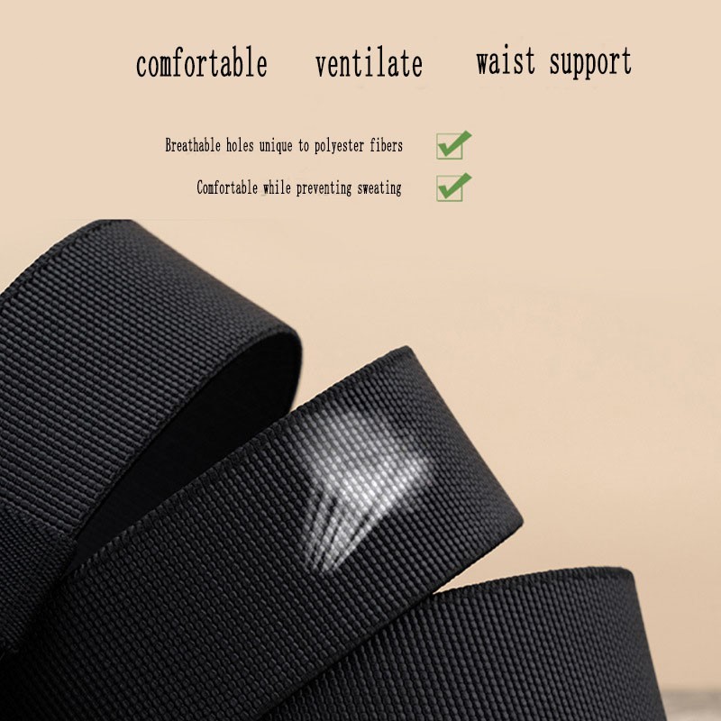 Groove Low Profile Belt Magnetic Buckle Canvas Stretch Outdoor 120cm*3.8cm