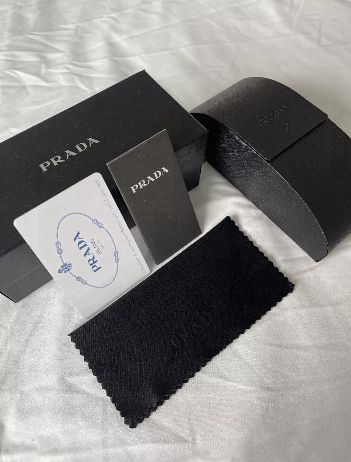 Prada PR17WS 1AB5S049 Women’s Sunglasses 49 mm Black / Dark Grey Lens